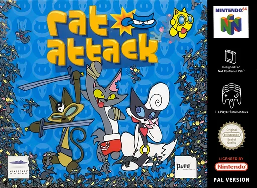 Rat Invasion (N64) Box Art & Cover
