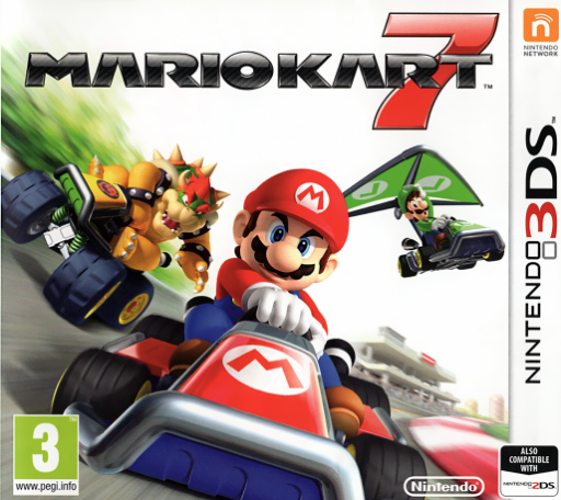 Mario Kart 7 (3DS) Box Art & Cover