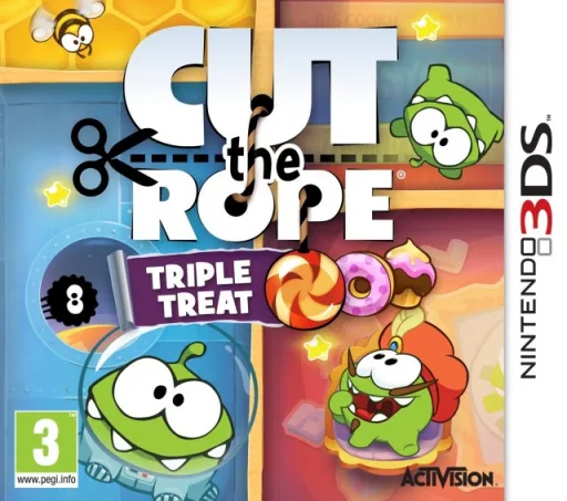 Cut the Rope - Triple Treat (3DS) Box Art & Cover