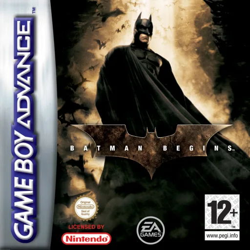 Batman Begins (GBA) Box Art & Cover