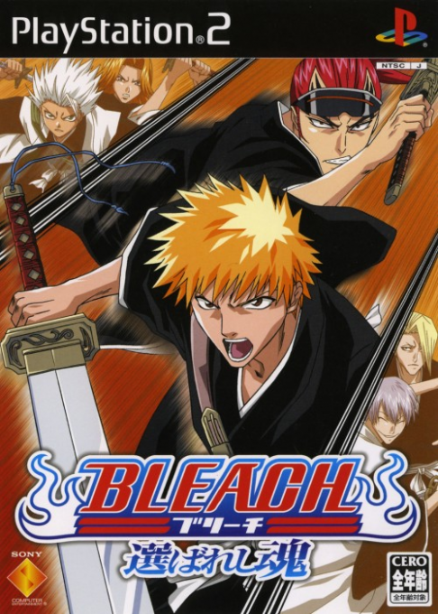 Bleach: Erabareshi Tamashii (PS2) Box Art & Cover