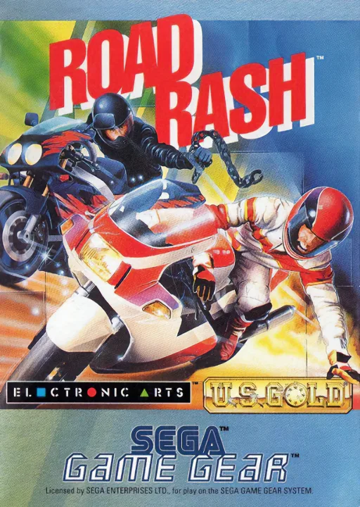 Road Rash (MD) Box Art & Cover