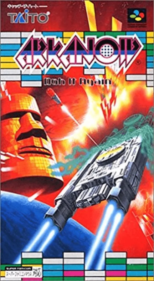 Arkanoid (SNES) Box Art & Cover