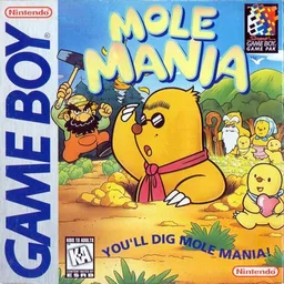 Mole Mania (GB) Box Art & Cover