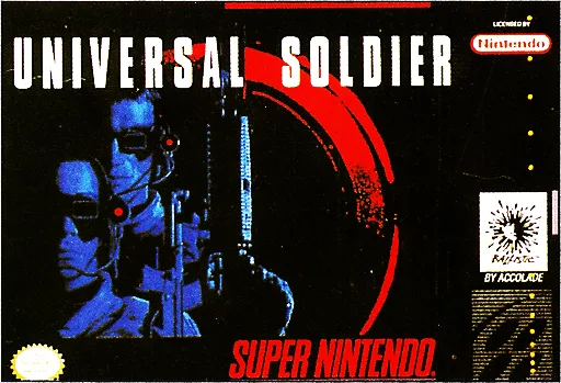 Universal Soldier (SNES) Box Art & Cover