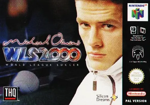 マイケル・オーウェン ワールドリーグフットボール 2000 (N64) Box Art & Cover
