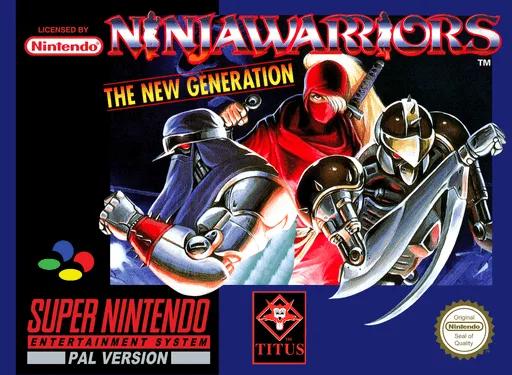 Ninjawarriors - The New Generation (SNES) Box Art & Cover