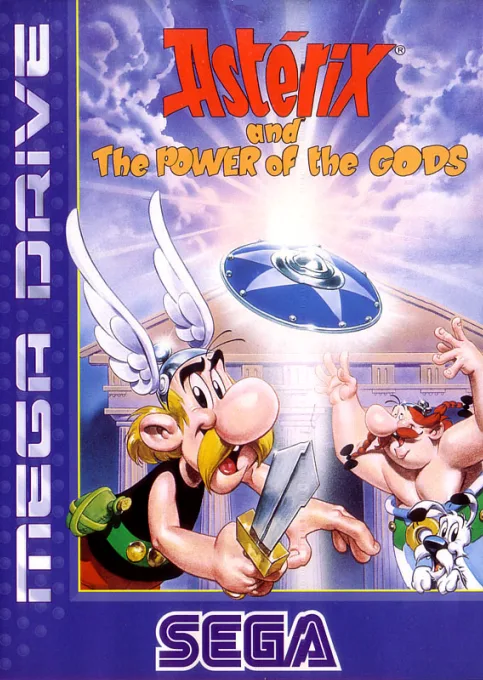 Asterix and the Power of the Gods (MD) Box Art & Cover
