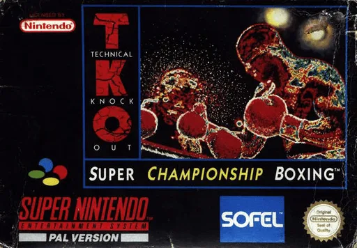TKO Super Championship Boxing (SNES) Box Art & Cover