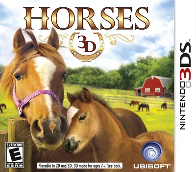 Horses 3D (3DS) Box Art & Cover