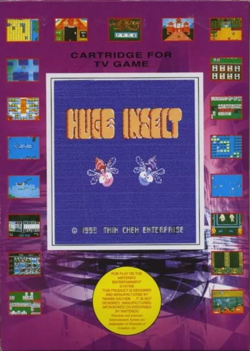 살충 대전 (NES) Box Art & Cover