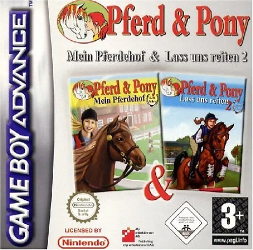 Horse & Pony Let's Ride 2 (GBA) Box Art & Cover