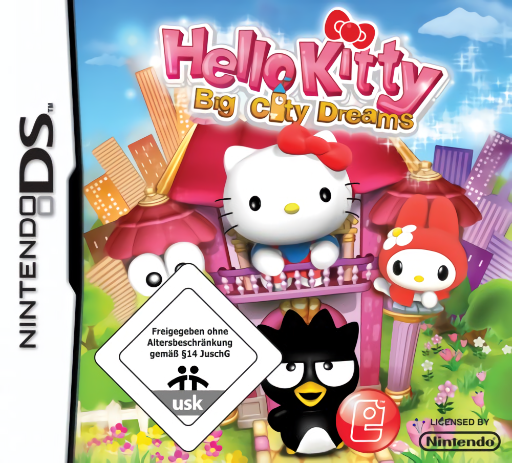 Hello Kitty - Big City Dreams (EU) (DS) Box Art & Cover