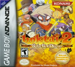 Zoku Bokura no Taiyou - Taiyou Shounen Django (GBA) Box Art & Cover