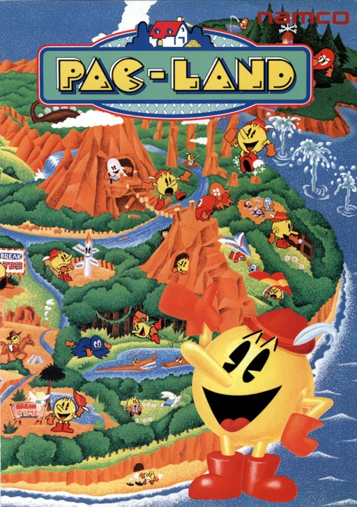 Pacland (ARCADE) Box Art & Cover