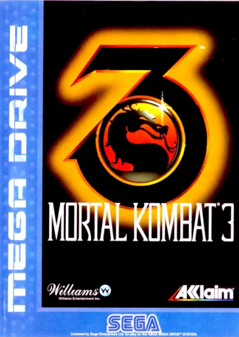 Mortal Kombat 3 (MD) Box Art & Cover
