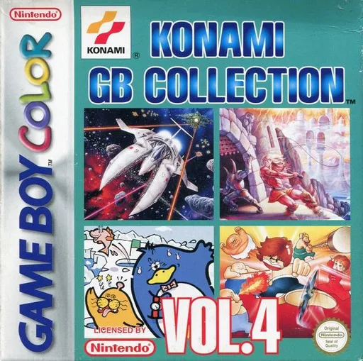 科乐美GB收藏 Vol.4 (GBC) Box Art & Cover
