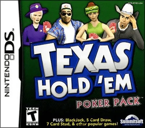 Tele 7 Jeux Inedits - Texas Hold 'em Poker Pack (DS) Box Art & Cover