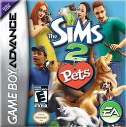 The Sims 2: Pets (GBA) Box Art & Cover