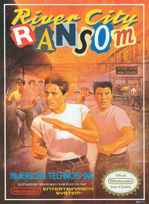River City Ransom (NES) Box Art & Cover