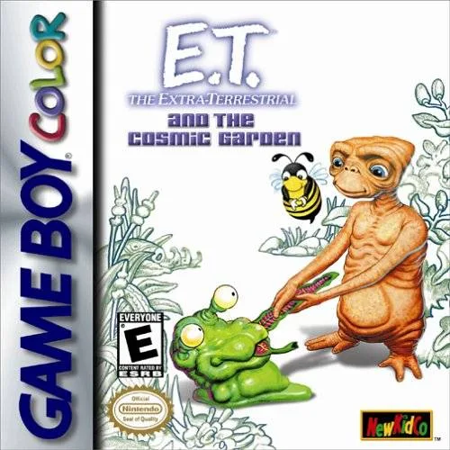 E.T. - The Extra-Terrestrial and the Cosmic Garden (GBC) Box Art & Cover