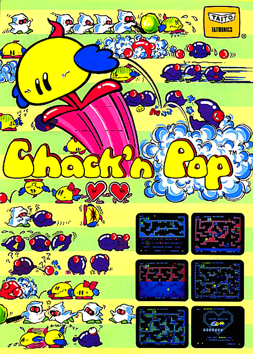 Chack'n Pop (ARCADE) Box Art & Cover