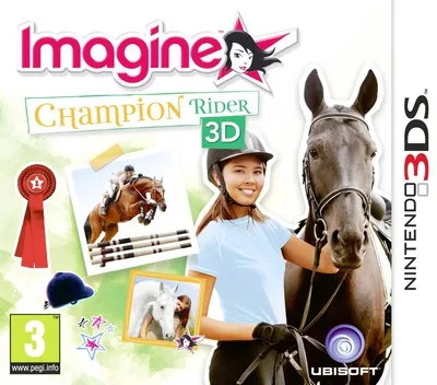 Imagine - Champion Rider 3D (3DS) Box Art & Cover