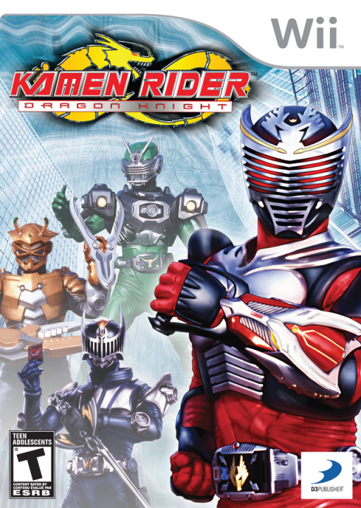 Kamen Rider: Dragon Knight (WII) Box Art & Cover