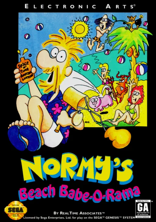 Normy's Beach Babe-O-Rama (MD) Box Art & Cover
