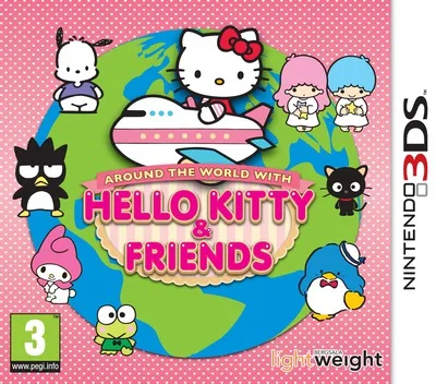 Around the World with Hello Kitty & Friends (3DS) Box Art & Cover