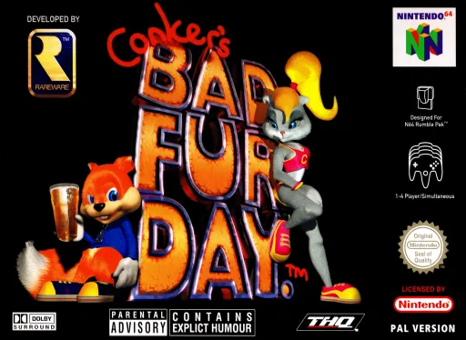 Squirrel War (N64) Box Art & Cover