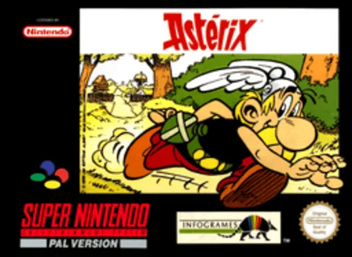 Asterix (SNES) Box Art & Cover