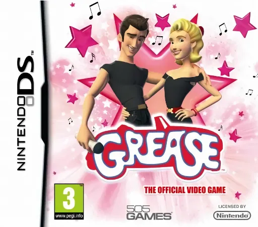 Grease - The Official Video Game (DS) Box Art & Cover