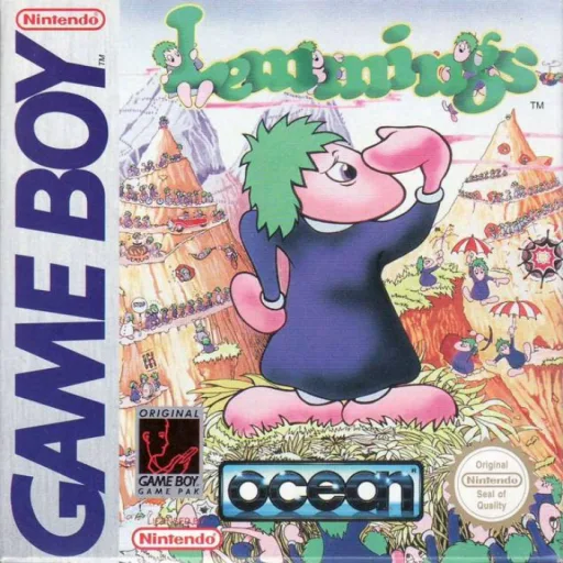 Lemmings (GB) Box Art & Cover