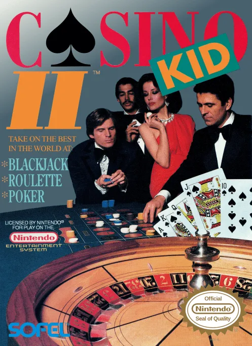 赌场小子 II (NES) Box Art & Cover