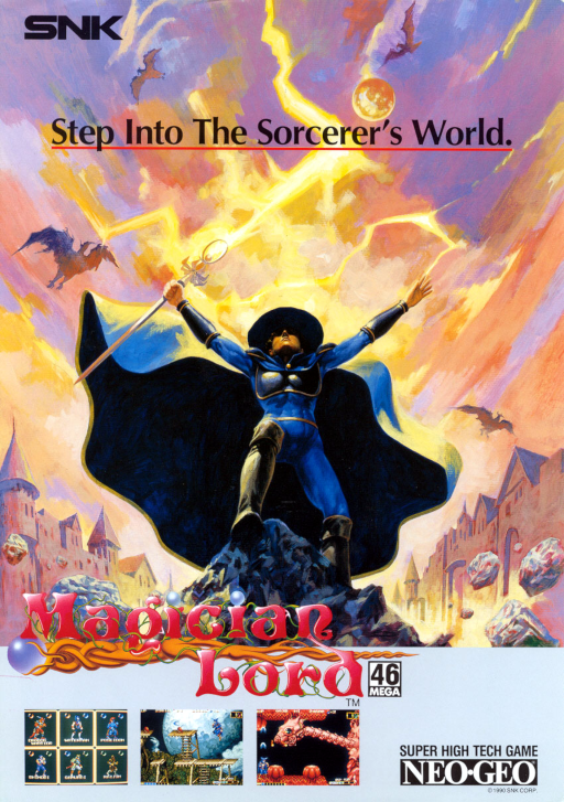 Magician Lord (NGM-005) (ARCADE) Box Art & Cover