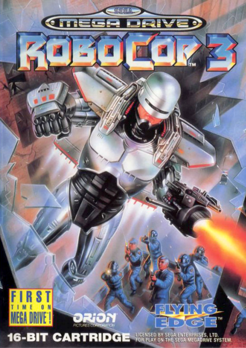 RoboCop 3 (MD) Box Art & Cover