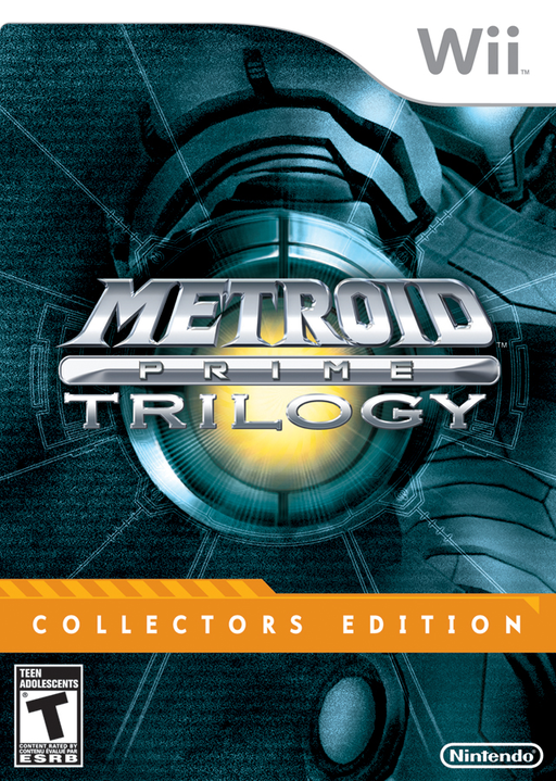 Metroid Prime Trilogy (WII) Box Art & Cover