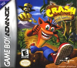 Crash Bandicoot Advance (GBA) Box Art & Cover