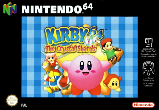 Kirby 64 - The Crystal Shards (N64) Box Art & Cover
