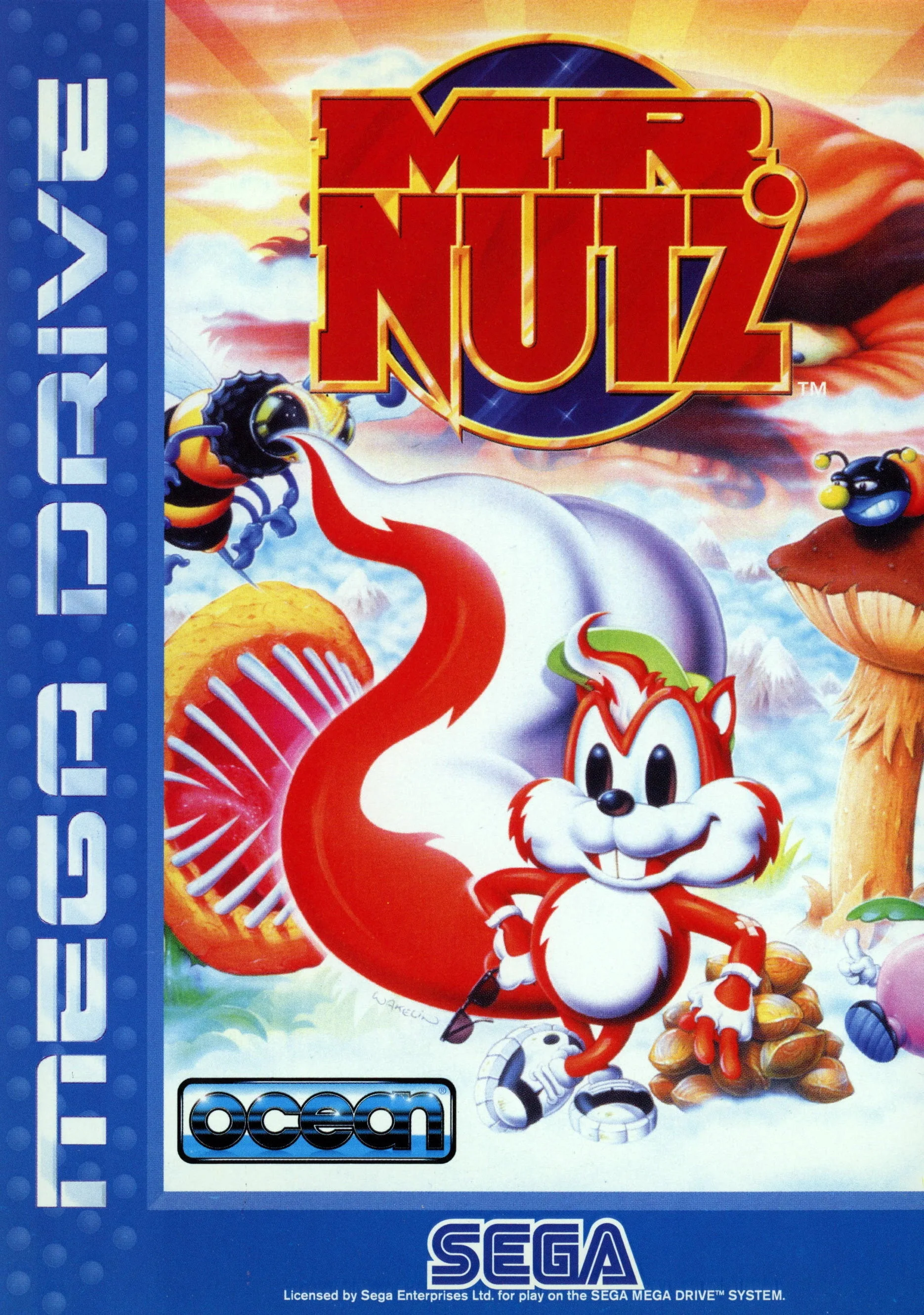 Mr. Nutz (MD) Box Art & Cover