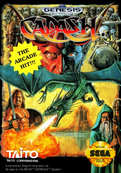 Cadash (MD) Box Art & Cover