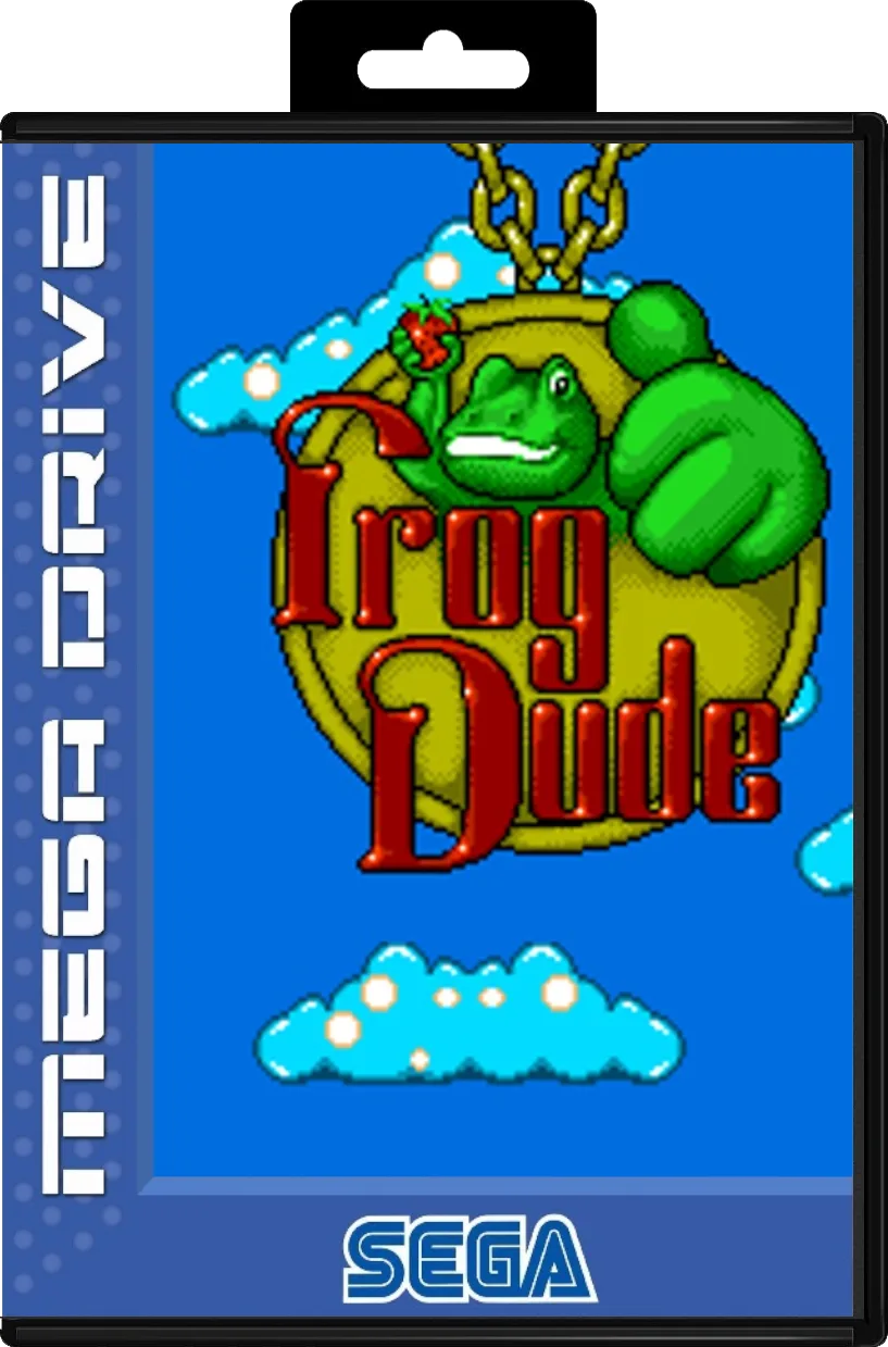 Frog Dude (MD) Box Art & Cover