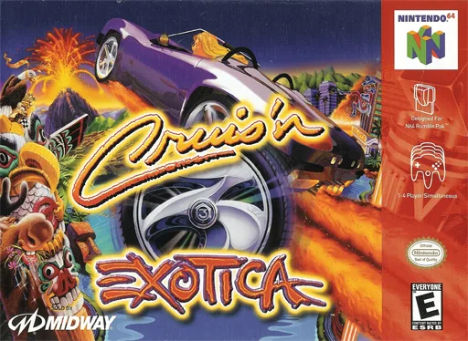 Cruis'n Exotica (N64) Box Art & Cover