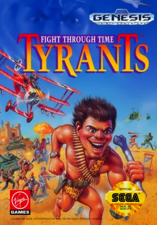 Ultimate Tyrants - Fight Through Time (MD) Box Art & Cover