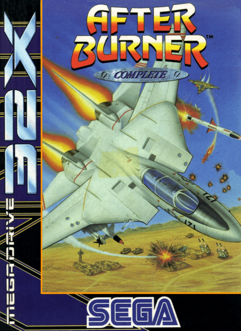 After Burner Complete (32X) Box Art & Cover