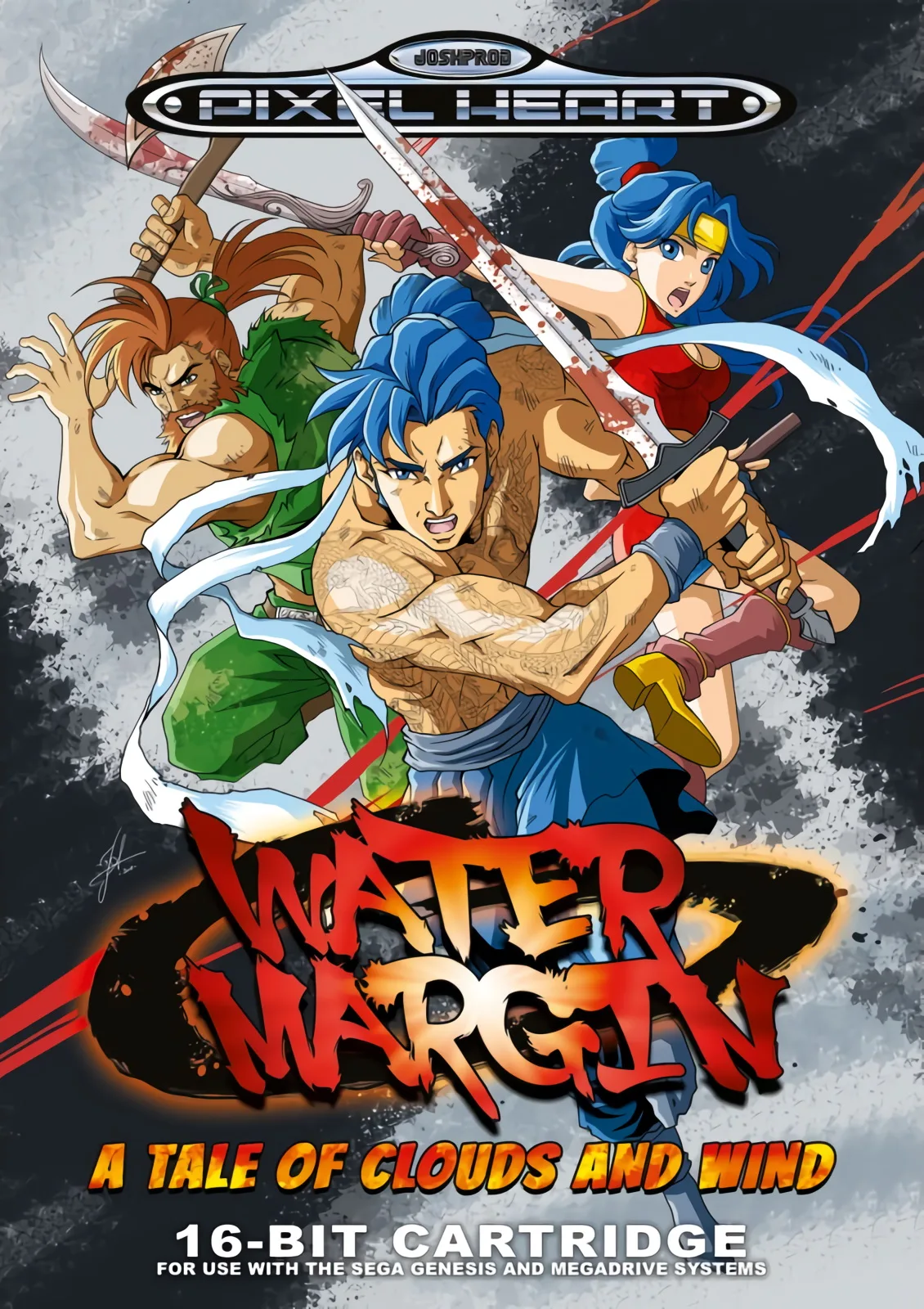 Water Margin: A Tale of Clouds and Wind (MD) Box Art & Cover