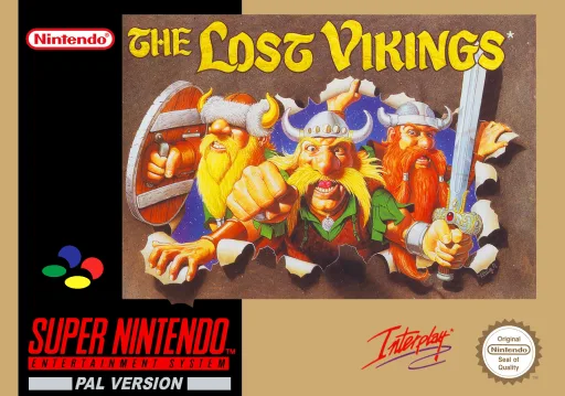 Lost Vikings, The (SNES) Box Art & Cover