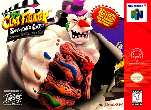 Clay Fighter: Sculptor's Cut (N64) Box Art & Cover