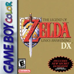 Zelda - The Legend of Link's Awakening (GBC) Box Art & Cover